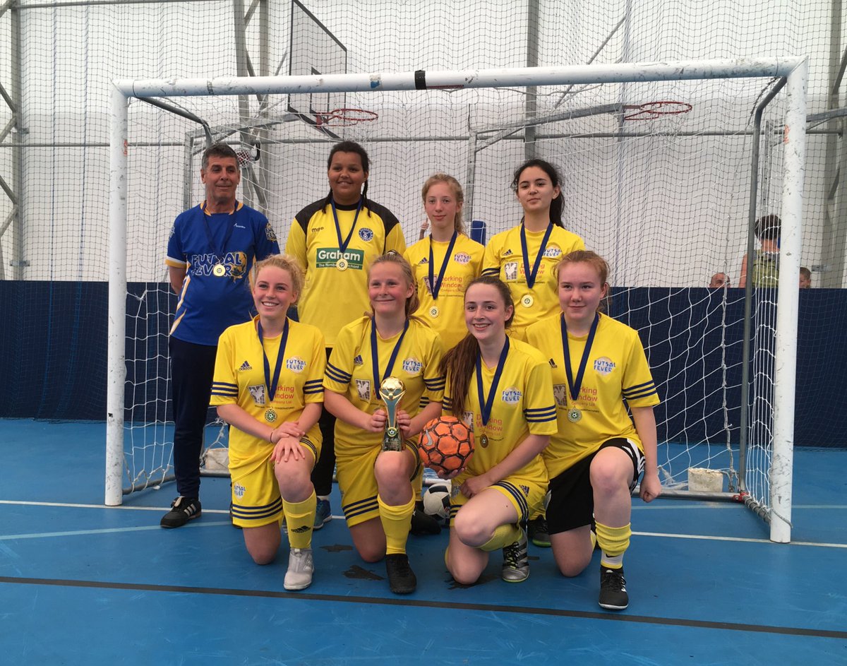 Our girls have done it again! Winners of the U16 South East Regional #Futsal Finals at Chichester Uni today. On we go to the Nationals in June. Proud of you girls! #Dorking <a href="/surreyfa/">Surrey FA</a>