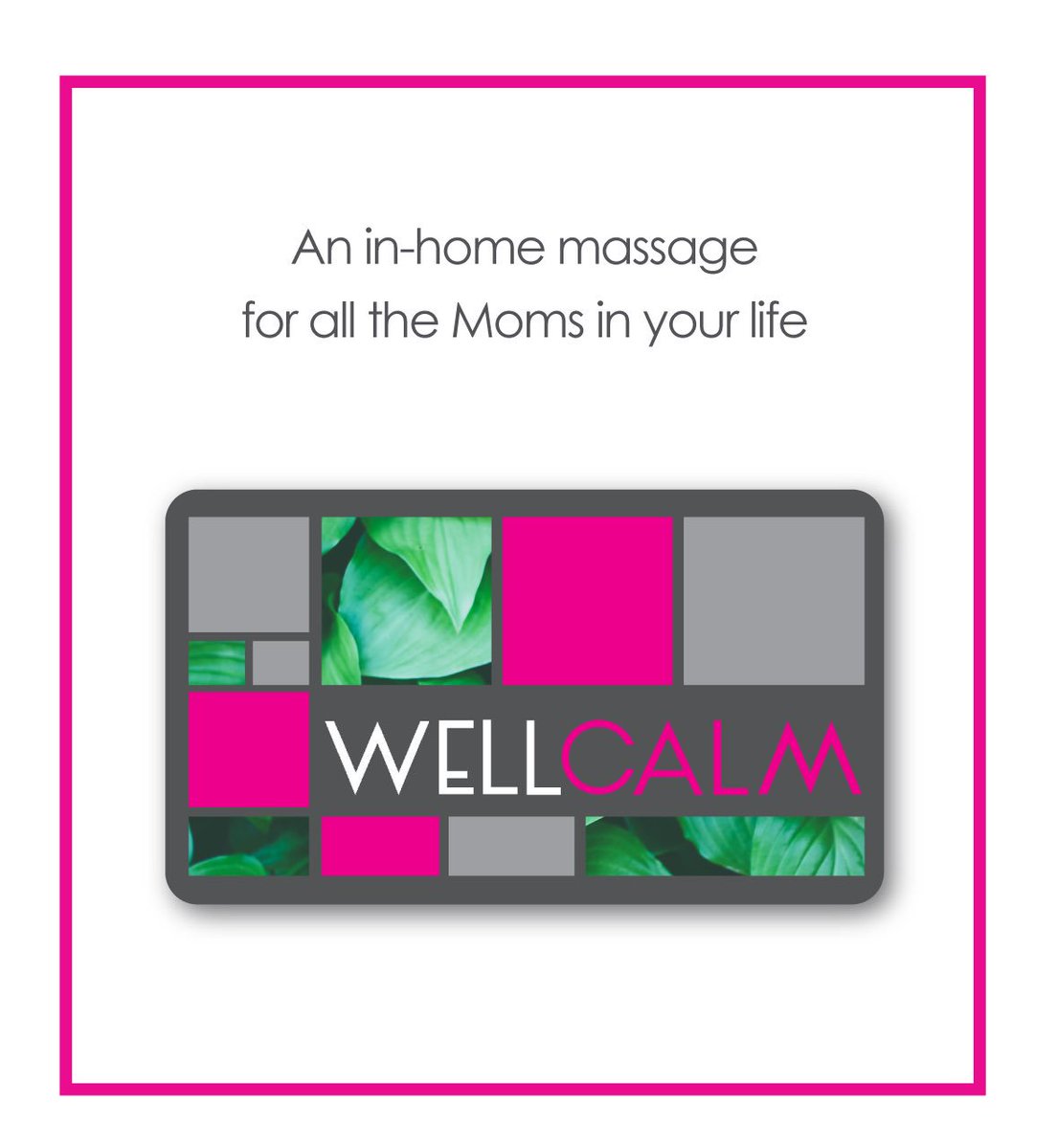 WellCalmApp's tweet photo. An in-home massage for all the Moms in your life. https://t.co/5AcGwC0Twm