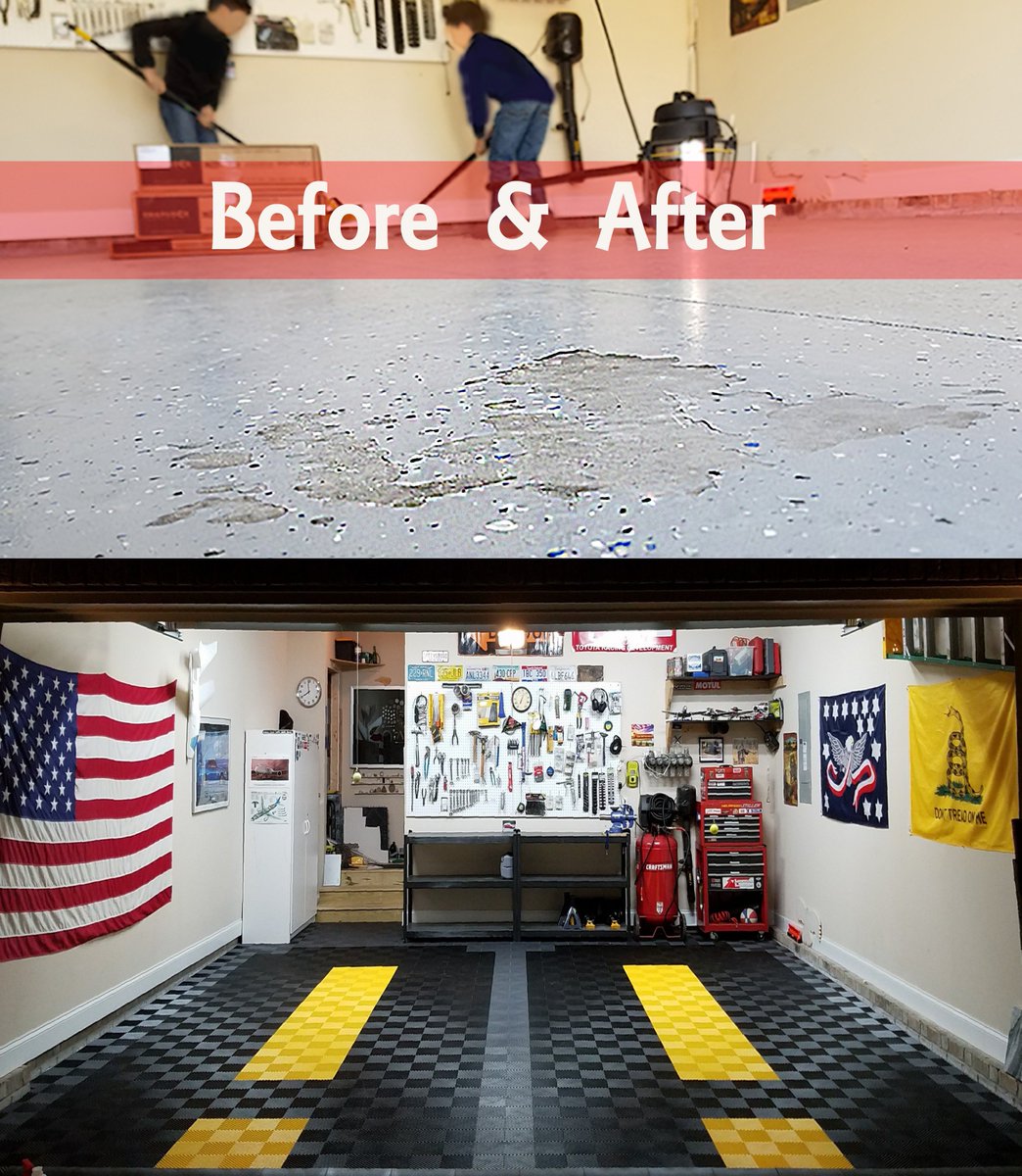 garflooringllc's tweet photo. This is an amazing #transformation! Transform your garage to day: https://t.co/ALst6t8IB9
#BeforeandAfter #GarageFlooring #GarageEnvy #GarageFanatic https://t.co/kwsA2VQWUW