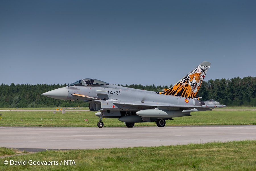 NatoTigers's tweet image. More aircraft are coming in for #NTM2018 #HTBH
@Eurofighter_1, @ItalianAirForce , @spairforce