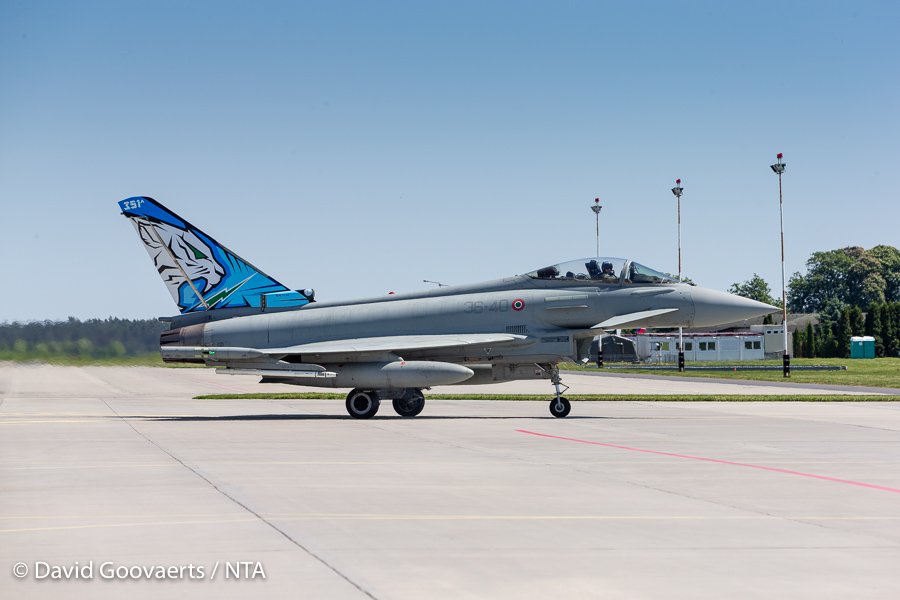 NatoTigers's tweet image. More aircraft are coming in for #NTM2018 #HTBH
@Eurofighter_1, @ItalianAirForce , @spairforce