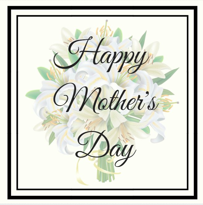 dino_flex's tweet photo. Happy Mother’s Day to all of the amazing Mom’s out there. We hope you have a day as wonderful as you are. #Mother’sDay #Mom #WeLoveMom #May #2018 #OnlyMomCan https://t.co/NpThHkRUuD