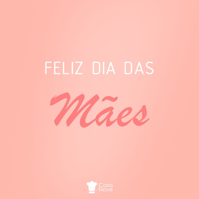 ecasanove's tweet photo. A equipe da Casa Nove deseja a todos um feliz dia das mães e um ótimo domingo!
... https://t.co/NLVwUO5dLe https://t.co/mcji2VZMP4
