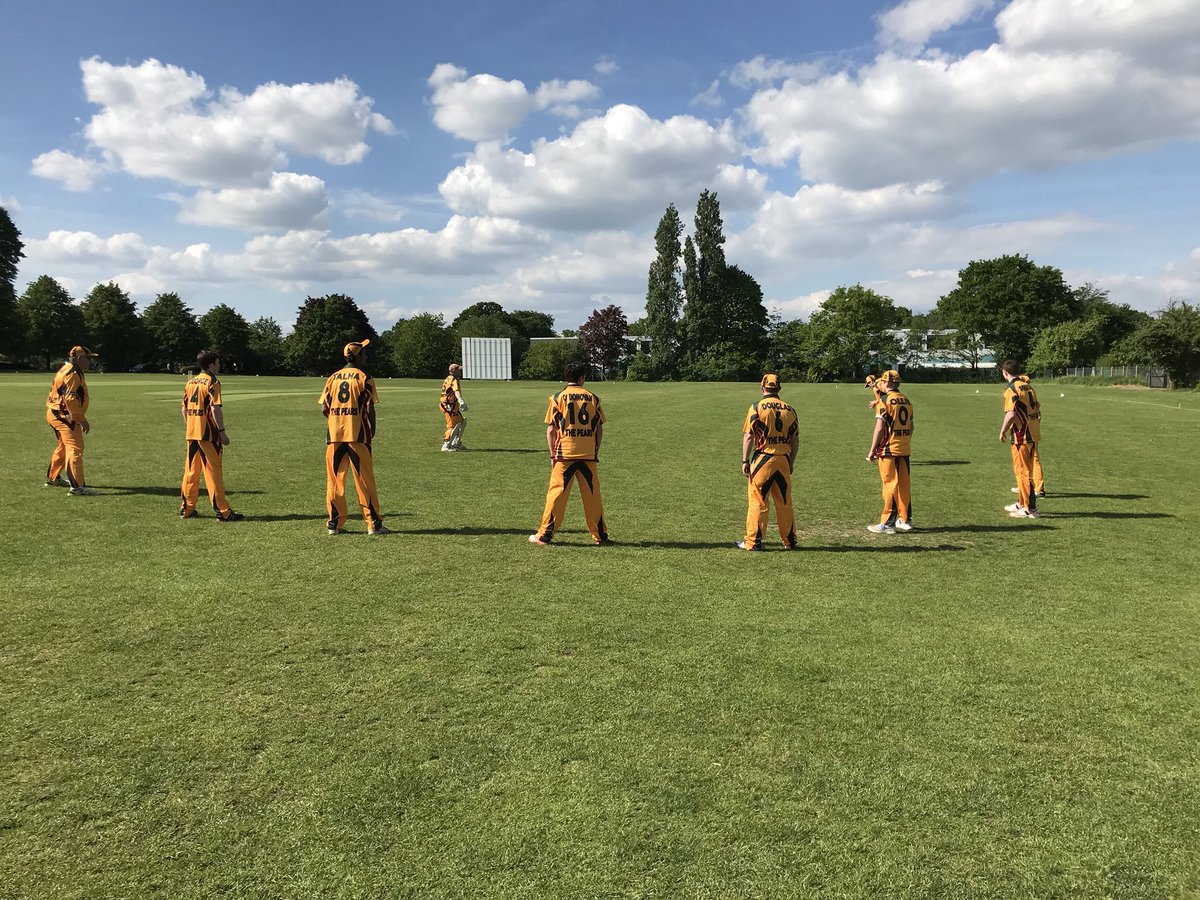 Pyrford_CC's tweet photo. Is this Australia playing @HorsleyCC defending 210 https://t.co/76jn9dNJ66