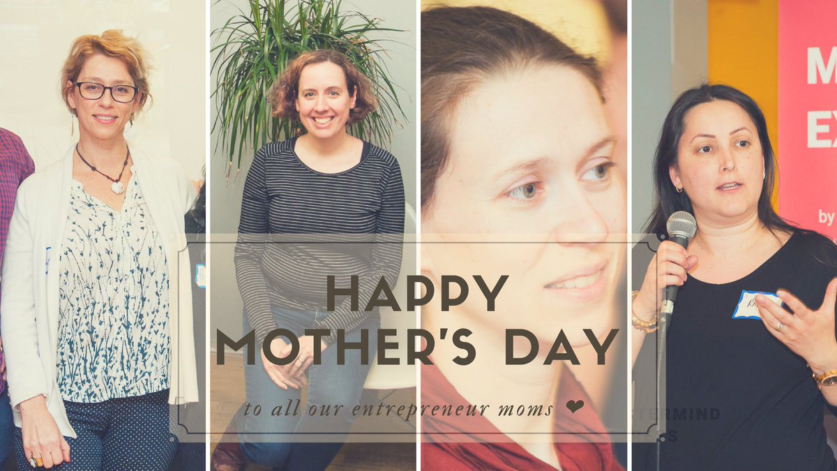 Seriously moms, we don't know how you do it with two of the hardest jobs in the world: being an entrepreneur, but most of all, being a mother. Thank you from the bottom of our hearts.

👩‍👦👩‍👦‍👦❤️ Happy Mother's Day ❤️👩‍👧‍👧👩‍👧

#mothers #entrepreneurs #toronto