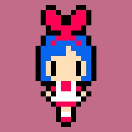 b_version_'s tweet photo. #おめシス #おめがシスターズ #8bitVtuber

ドット絵で初めて描いたやつ。おめシスはいいぞ。 https://t.co/wlNOPtVSoK