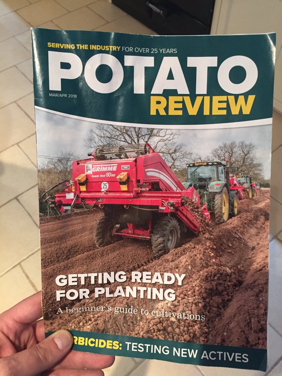 MattBultitude's tweet photo. Away in Lincoln this weekend. Enjoyed reading #PotatoReview - @edgilbert10 - I learnt that stones (in the soil) are a common problem and so de-stoning is an important part of the process ...
So we had plenty in common! https://t.co/udUgrMSGFS