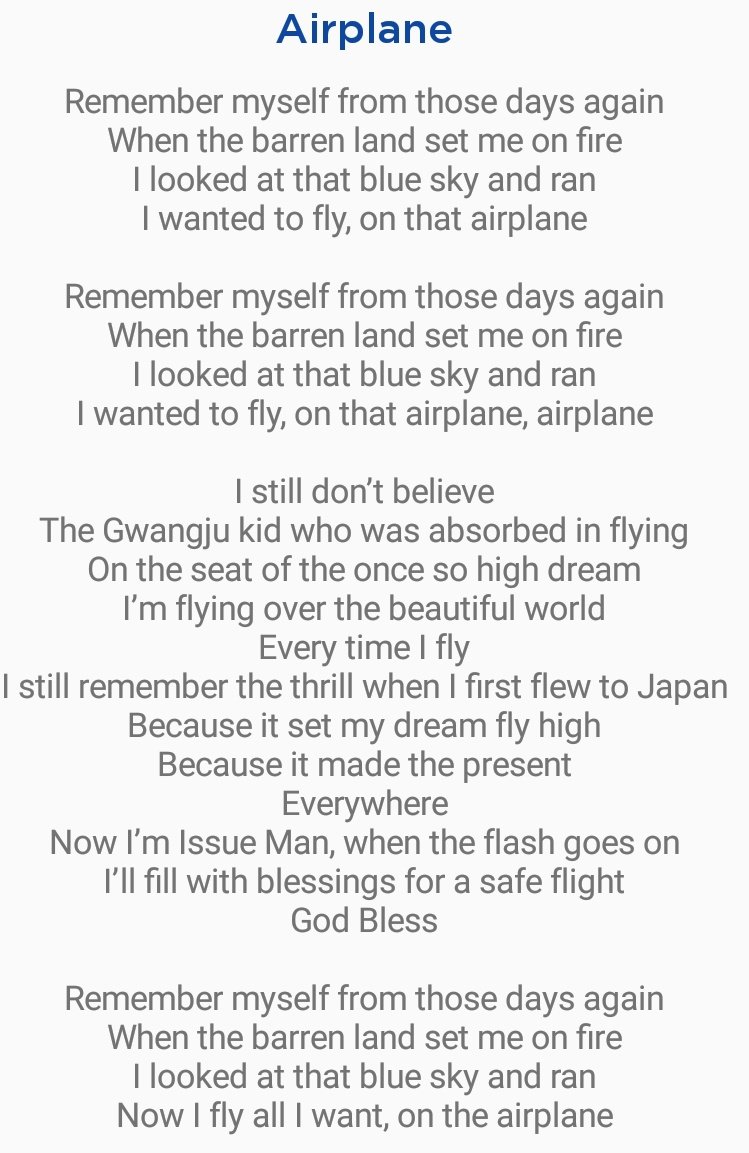 Featured image of post Airplane Bts J Hope Lyrics Download mp3 video for