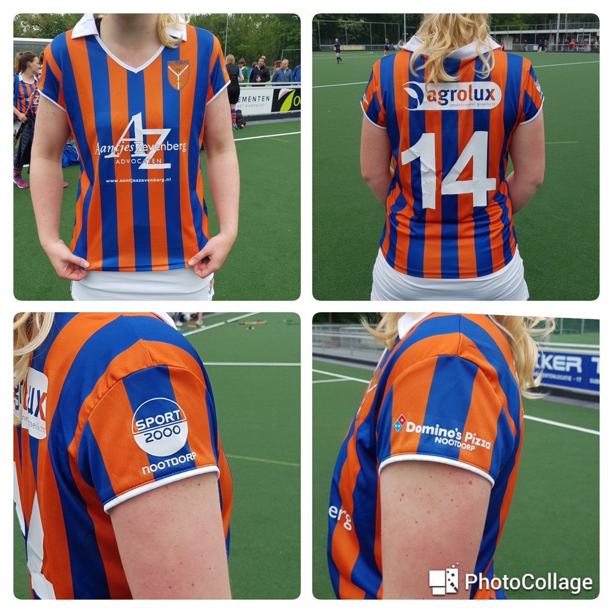 Ontzettend blij met onze nieuwe sponsoren! Aantjes Zevenberg Advocaten, Sport 2000, Agrolux en Domino's Pizza Nootdorp👍😊!