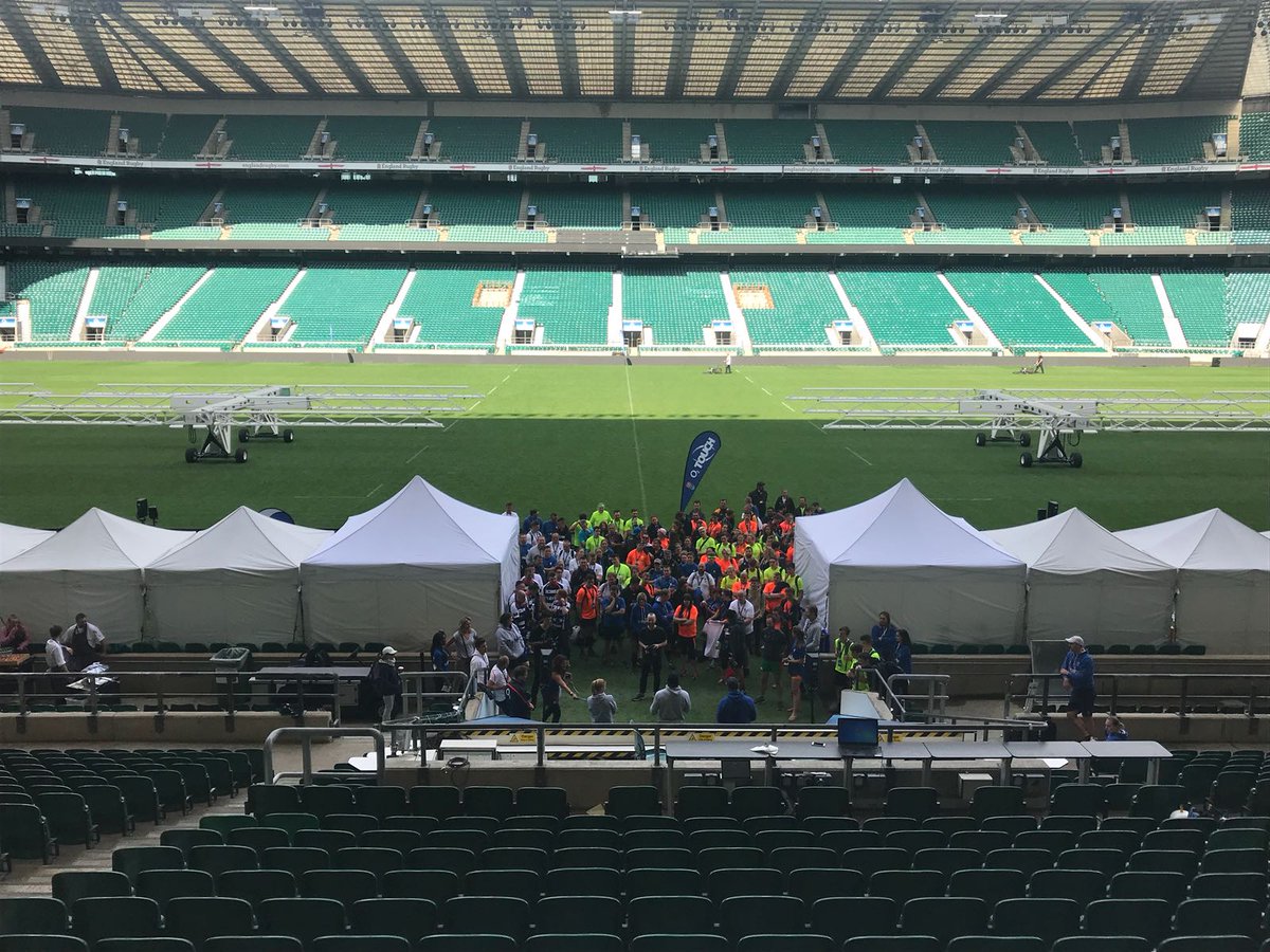 T1RugbyEngland's tweet image. Thanks to everyone for attending the O2 Touch #TwickenhamTakeover. What a day we've had 😁
