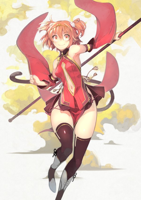 ぐだ子 「三英傑礼装のぐだ子色塗りました。
#FGO 」|ユウナラのイラスト