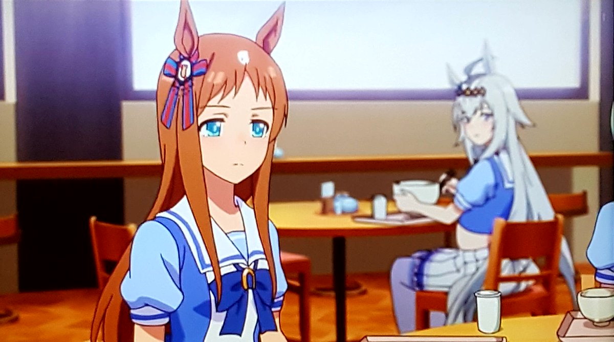 ｍｏｔｏｋｉ ٹوئٹر پر 作中ではもう誰も触れないほど当然の光景なんだろうけど エルちゃんからの手紙を読みながらも減っていくスペちゃんのご飯と膨らんでいくお腹 がよかったです このアニメのサラッとこういうの仕込んでくるとこ好き ウマ娘