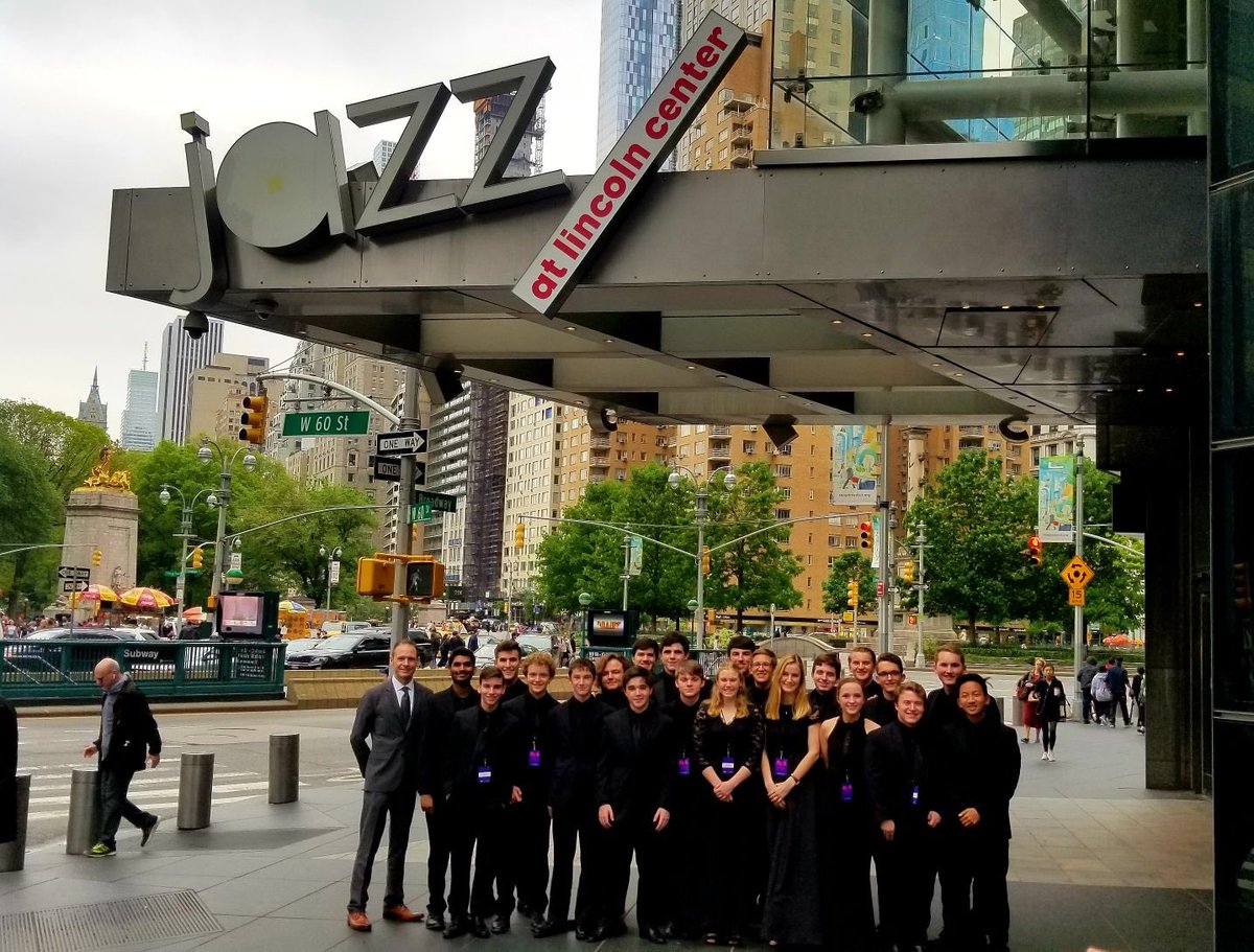 carrolljazz's tweet photo. We had our most successful @EssEllington ever! We won Outstanding Trumpet Section, Outstanding Piano Soloist (Kade Lehman), Outstanding Guitar Soloist (Liam McCabe), Outstanding Alto Soloist (Sam Ma), Outstanding Tenor Soloists (Kyle Cantrell &amp; Brendan James) #ExpectExcellence!! https://t.co/734mrlyNoE