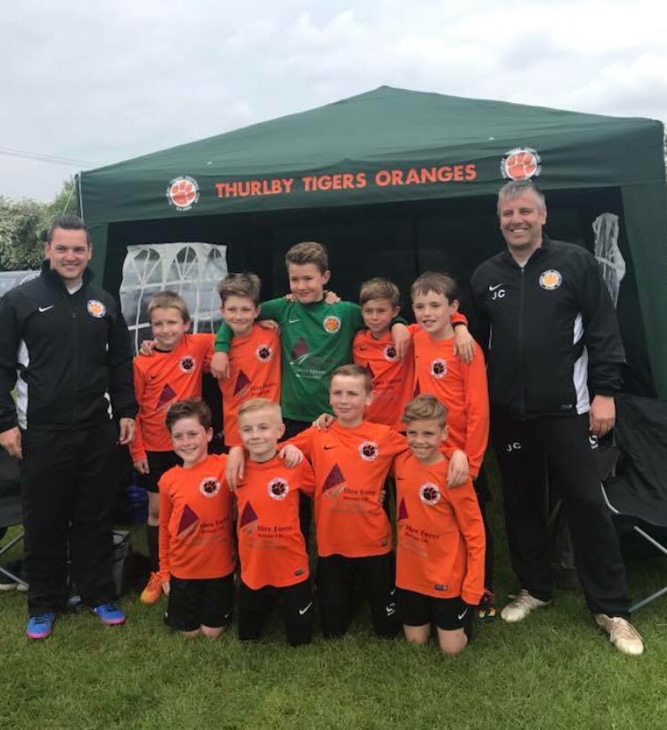 Great day at Deeping tournament unfortunately we didn’t make it to the semifinals but came third in the group well played tigers 🐯