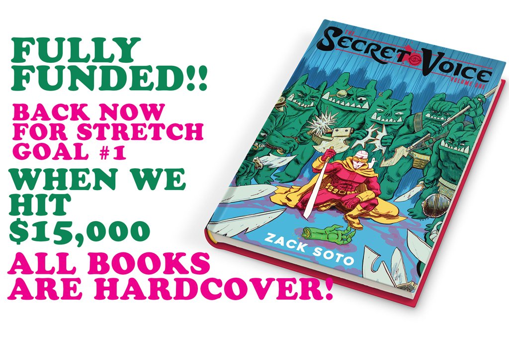 Hey hey hello! 👋 We are **$800** away from hitting our first stretch goal: Every book magically becomes a hardcover! 
kickstarter.com/projects/zacks…
LET'S DO THIS!
#kickstarter #fantasy #comics #ComicArt #graphicnovel
#wizards #trolls #bandesdessinee #BD