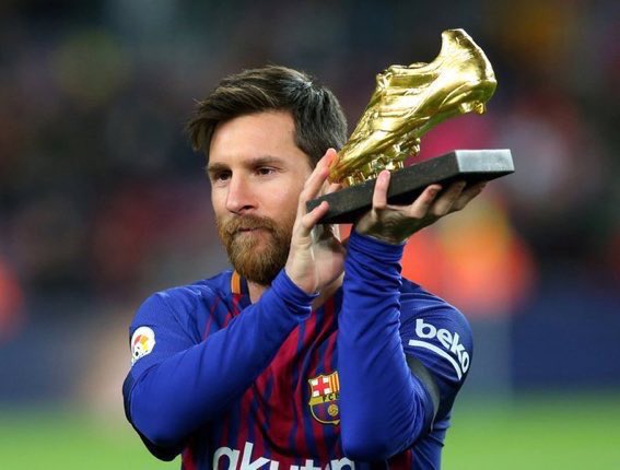 messi golden boot 2018