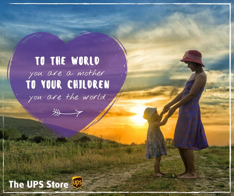 TheUPSStore5637's tweet photo. Happy Mother's Day! We are celebrating all of the mothers out there and everything you do. Wishing you a fabulous day today! #MothersDay https://t.co/WKIriysBOB