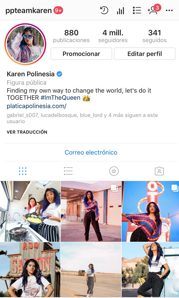 PPTeamKaren's tweet photo. Polinesios mándenme screen shots de sus perfiles de Instagram quiero saber cómo están ahí! 
Usen los HT para poderlos stalkear 👀

#MTVLASTYLERMUSAS 
#MTVLAINSTAMXLESSLIE #PremiosMTVMiaw
Este es el mío https://t.co/OO5s46looM
