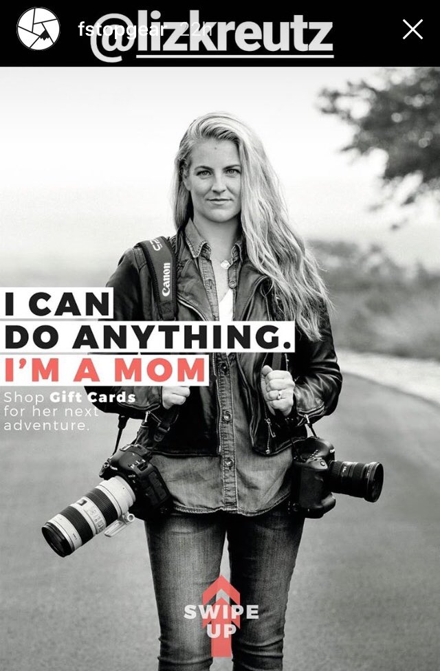 LizKreutz's tweet photo. Thanks @fstopHQ for the support ❤️😊💪 #happymothersdayeveryone #multitaskingmoms #fstopgear https://t.co/xiGWtDsKJN