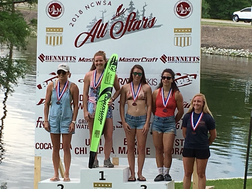 SNCM77's tweet photo. #AllStars2018 #NCWSA #SkiNautique
Podium et 3ème place pour #MarieLouMOULANIER en slalom et figures au All Stars Tournament à Monroe, Louisiana
https://t.co/e3UNOdHaYG… …
#AllezlesBleuettes #PassionGlisse https://t.co/i1h4Y0pcEh