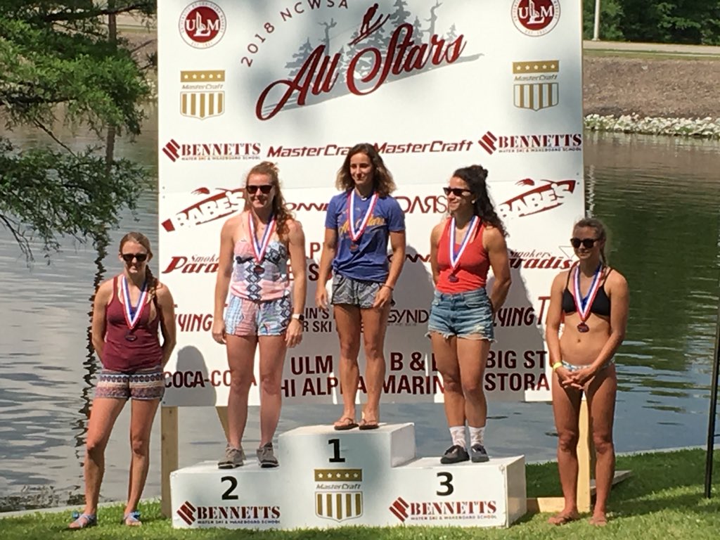 SNCM77's tweet photo. #AllStars2018 #NCWSA #SkiNautique
Podium et 3ème place pour #MarieLouMOULANIER en slalom et figures au All Stars Tournament à Monroe, Louisiana
https://t.co/e3UNOdHaYG… …
#AllezlesBleuettes #PassionGlisse https://t.co/i1h4Y0pcEh