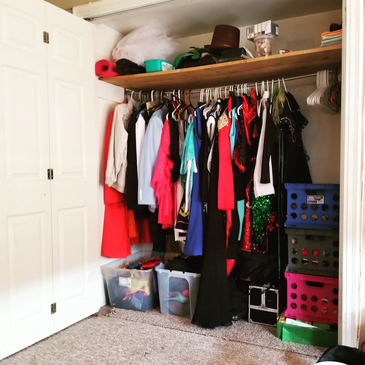 Luna La Creme On Twitter Finally Got My Costume Closet Organized