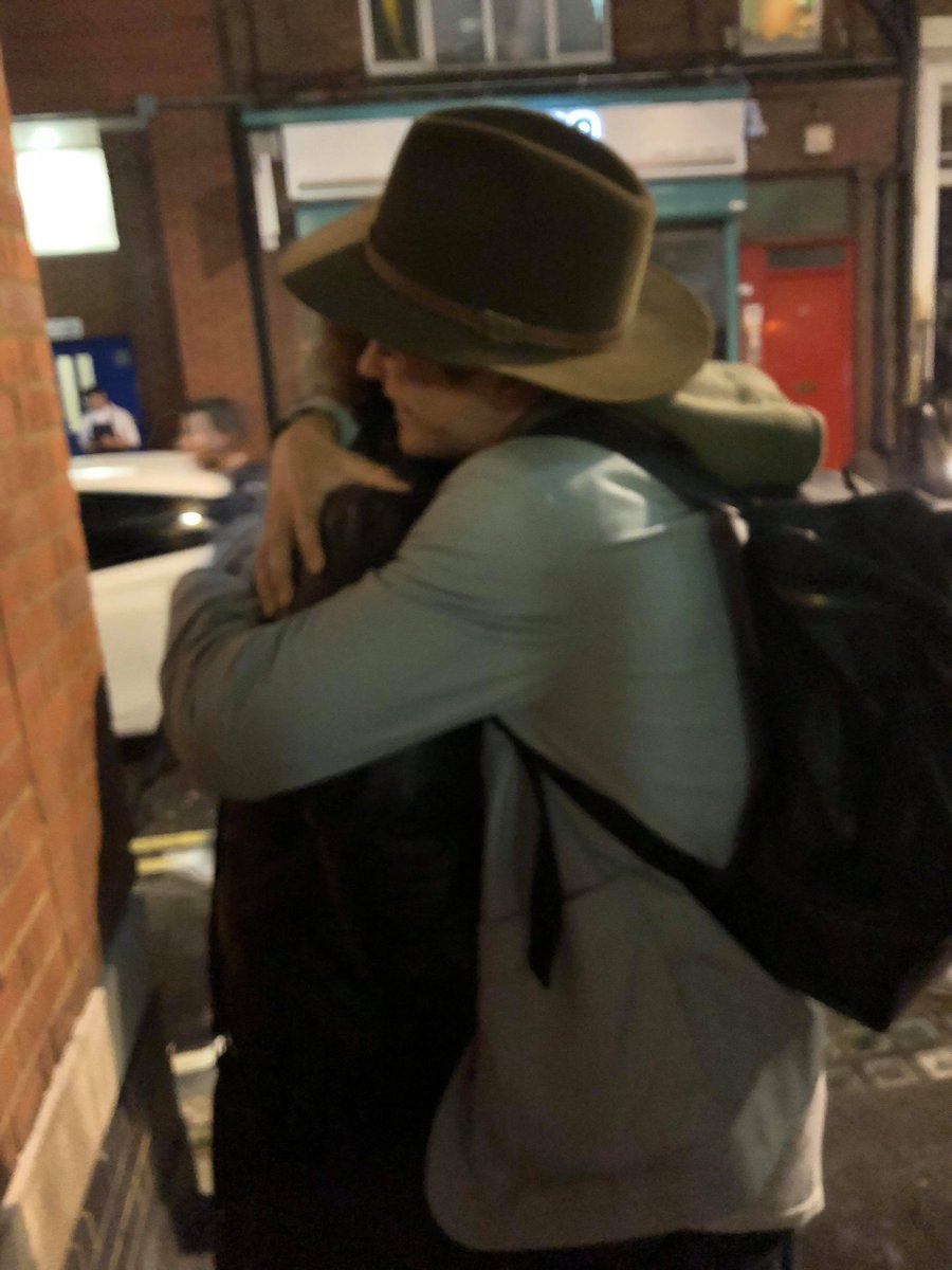 TeamJonnyLabey's tweet photo. 🌟I FINALLY MET JONNY LABEY🌟 My best friend @HelenFoster1997 suprised me so much today...Thanks Jonny for the gift and for giving me a hug and taking the time to talk to us after the show! I'm sorry I cried so much but you made me so happy! You really are amazing! 🤩❤😘 https://t.co/eMKTeVZjAm