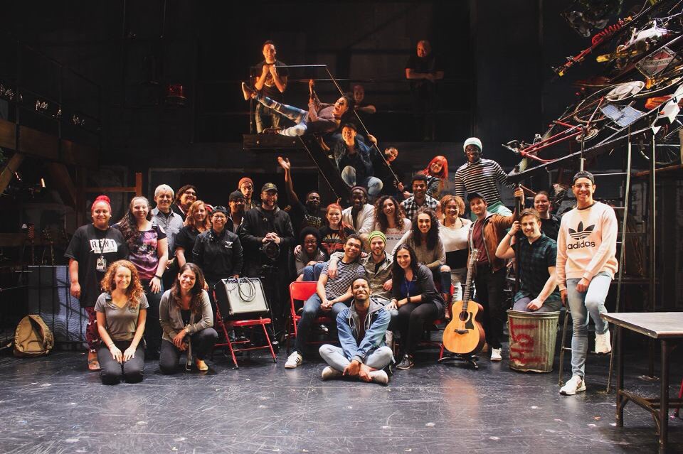 p_vhernandez's tweet photo. On May 13th, 2016 I received a phone call from @joydew. On May 13th, 2018 I say Hasta Luego to the show that has changed my life. THANK YOU JONATHAN! #FULLCIRCLE #rent20 #rentsenioryear #itsgraduationday #fromSwingToLead #swingviews #theglitterchronicles https://t.co/eXXfUlTKsI