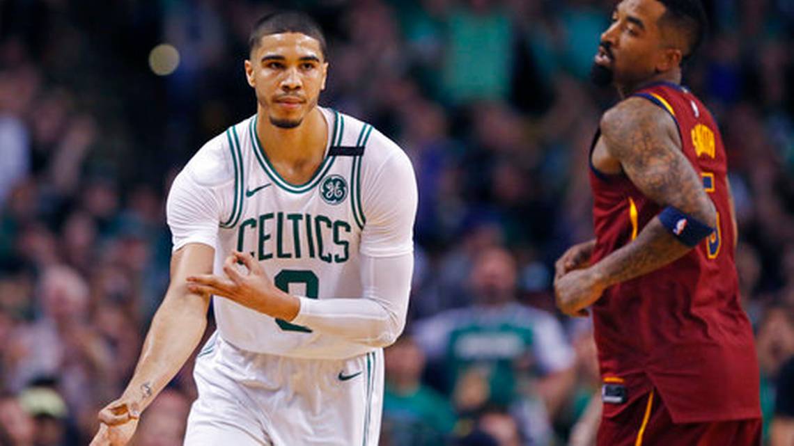 HeraldSports's tweet photo. Celtics take Game 1 of East finals, beating Cavaliers 108-83. https://t.co/WUSUAdClyX https://t.co/eya3vzd1I7