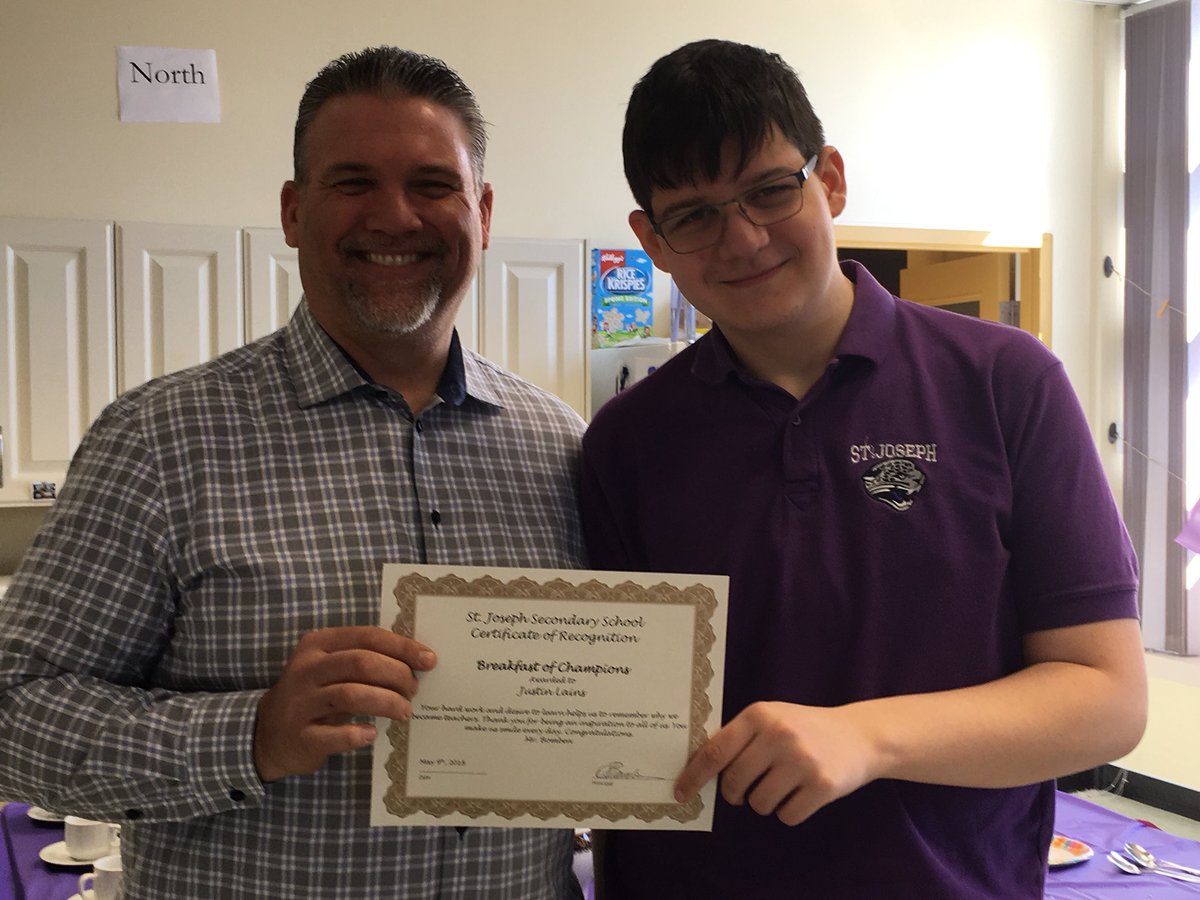 Breakfast of Champions Awards!  #MyCatholicEducation