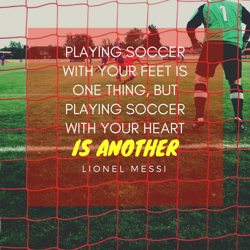 Play with your heart. #Soccer #SoccerTeam #SoccerPlayer #SoccerGame #Sports