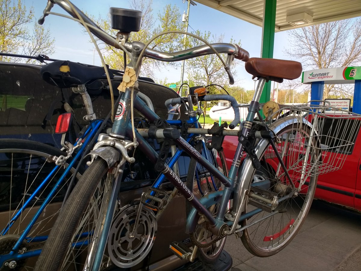 greg_loper's tweet image. Arrived with five bikes; leaving with six. #IDontHaveAProblem