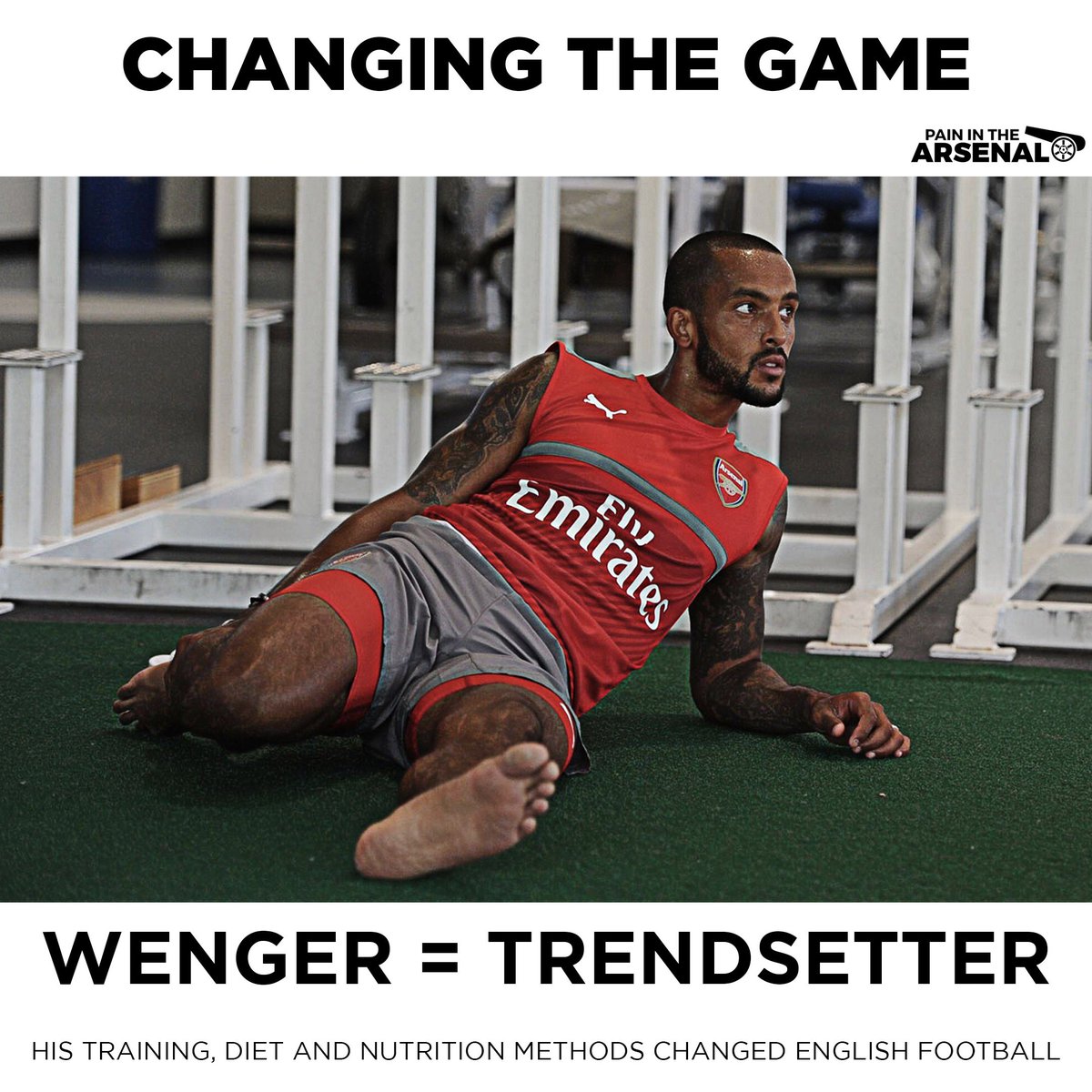 PainInThArsenal's tweet image. Arsène Wenger changed the face of English football. #ArseneMoments