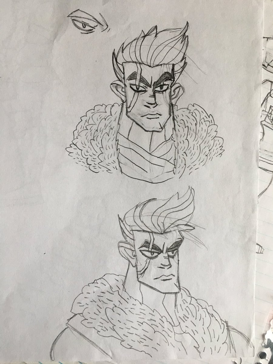 Looking through my sketchbook from senior year and man I lost some of the energy I had back then 