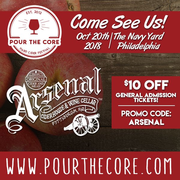 It's a CAN'T MISS event!  Over 75 ciders, Vip session and a donut eating contest?! #cider #hardcider #Philadelphia #letsdothis <a href="/PourTheCore/">Pour The Core</a>