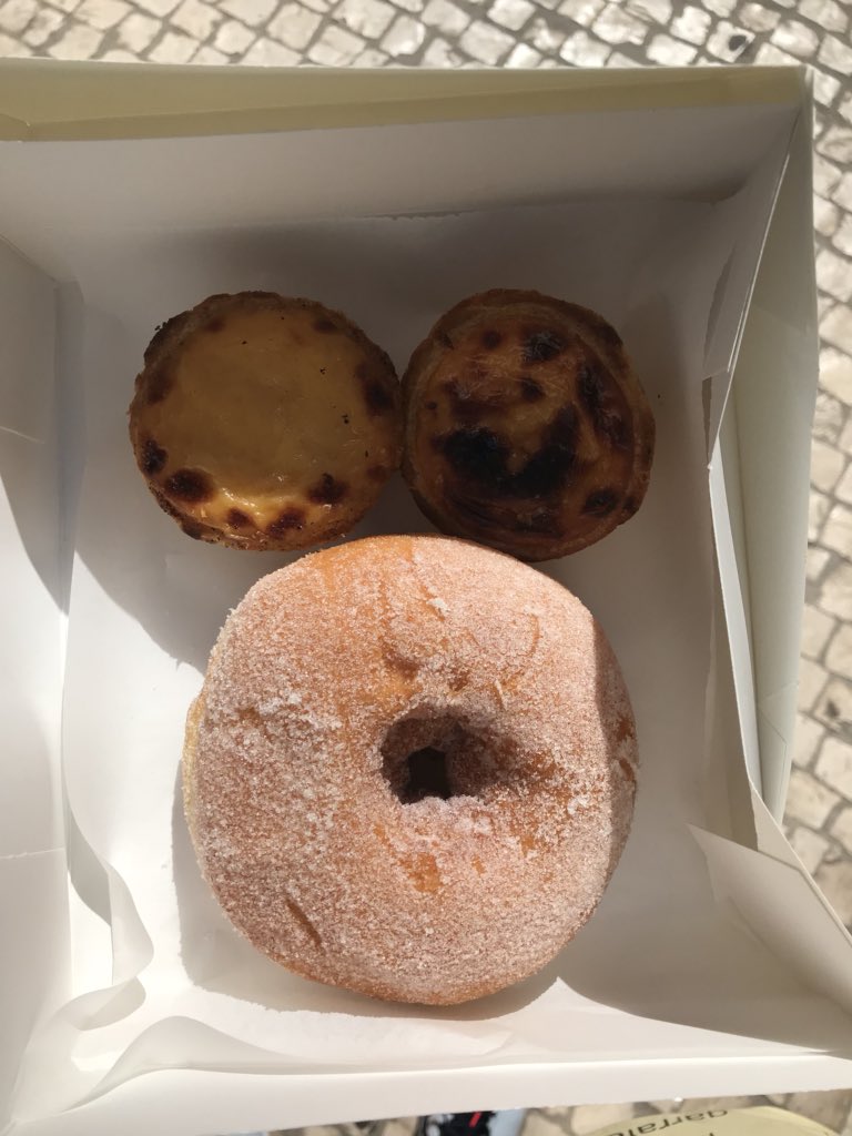 SSMMW's tweet image. Finally!!!  #glutenfree Pastel de nata! And as delicious as they look! #Lisbon #gftraveler