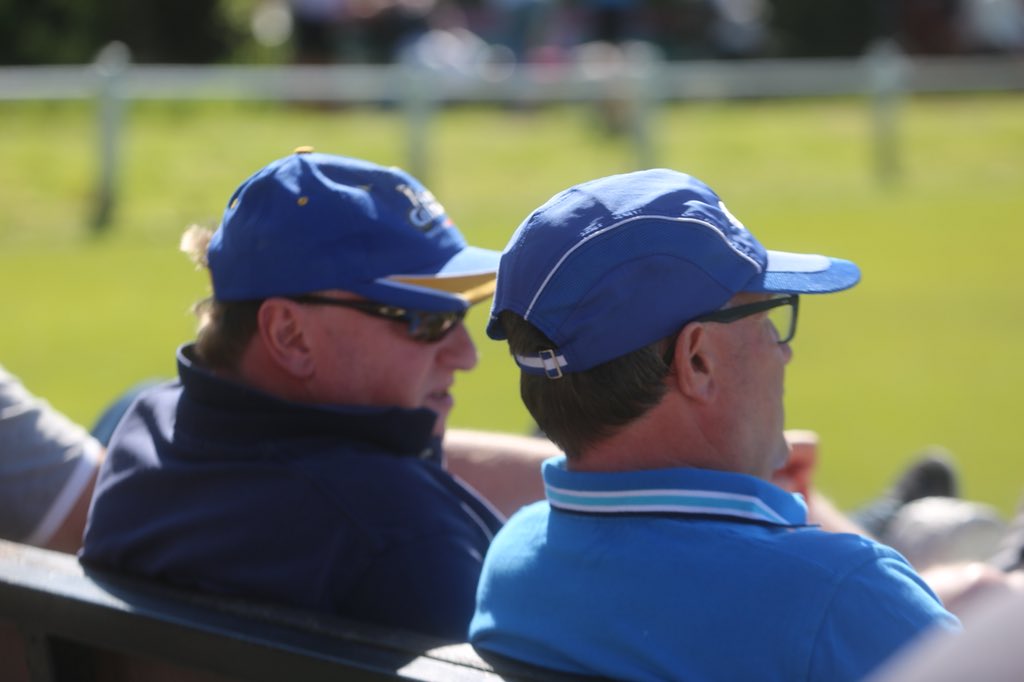 ScottyCricket's tweet photo. #KennedyDynasty at @FerguslieCC @CricketScotland #Brothers #StuartKennedy and @iainkennedy187 with dad former #SCUPresident #JackKennedy @ChippyB1964 and #Moss add to the crowd https://t.co/Y3cIiE99FR