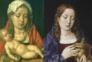 TuftyTheOwl's tweet photo. 2 more paintings of Lady Catherine Blount to compare with my picture. https://t.co/Pyatgwj83G