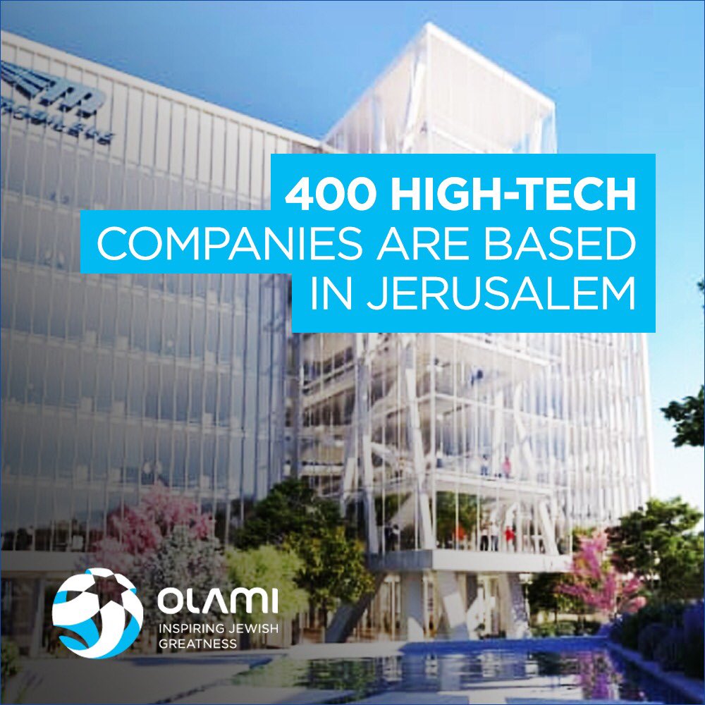 Did you know..? 🤔 #JerusalemDayFact 📈
#InspiringJewishGreatness 🌟