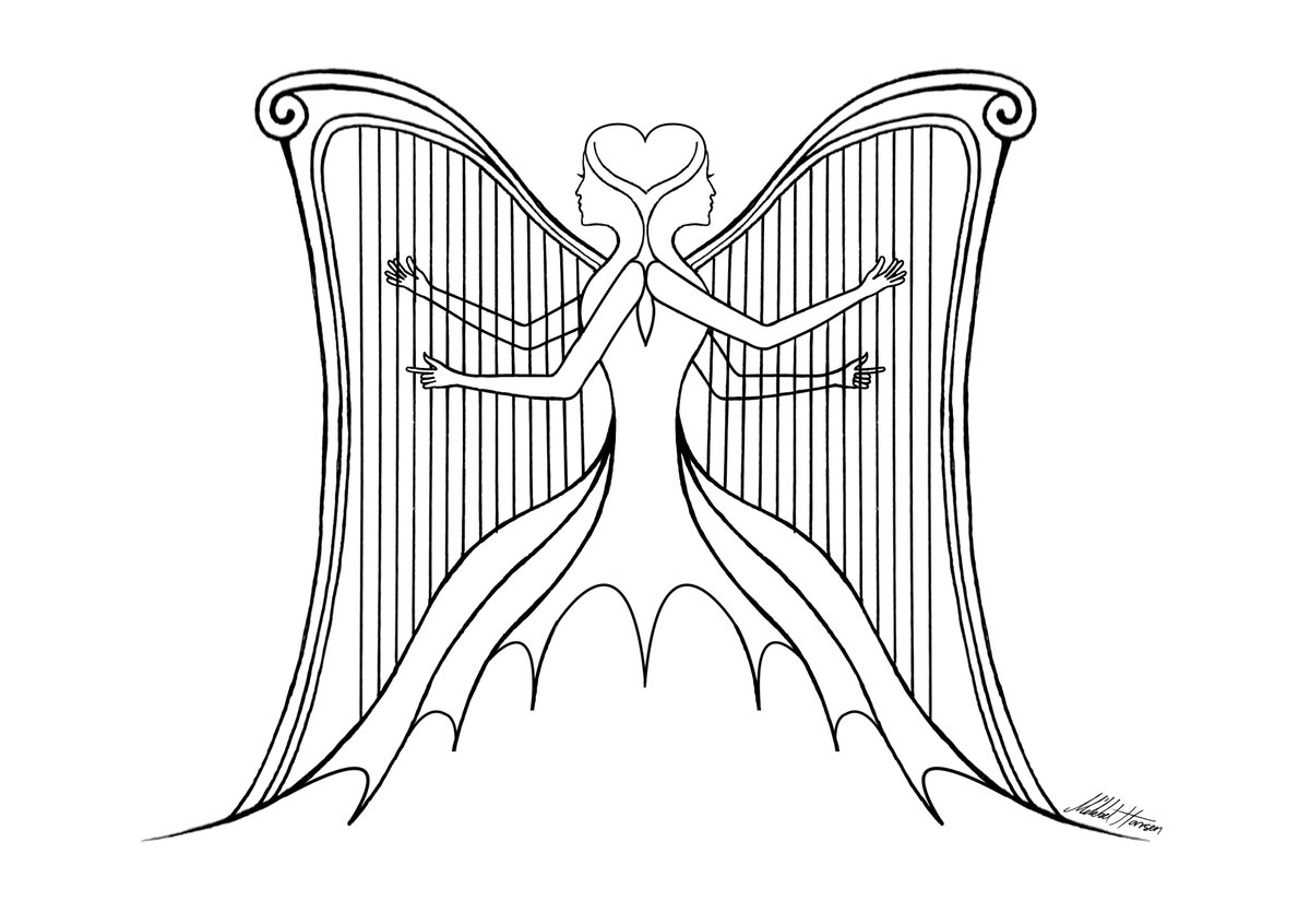 The butterfly harpe

#art #drawing #INK