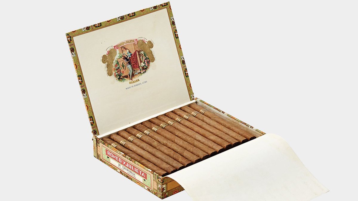 ICTUSA_INC's tweet photo. Romeo y Julieta Churchills are one of the most famous Cuban cigars. But when and how did they get their name? - https://t.co/pqdu4w7jGx https://t.co/UDllUDC0VP