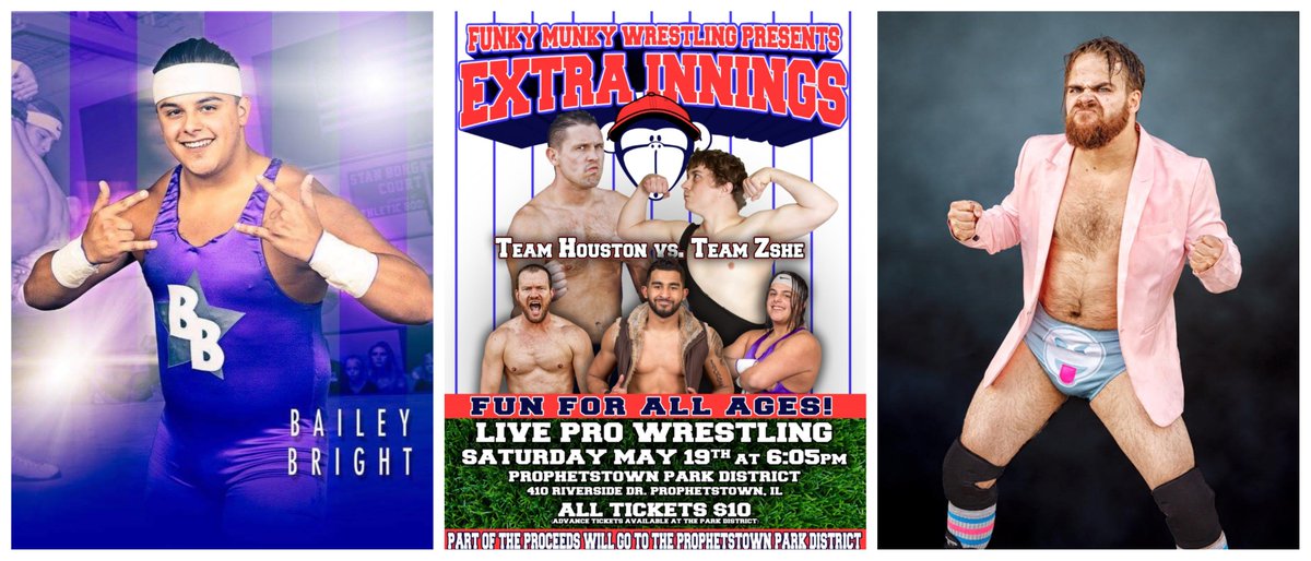 funkymunkyfun's tweet photo. It's @JustBaileyB vs @bucky4everyone on Saturday night in Prophetstown! https://t.co/stXLbhjO3e