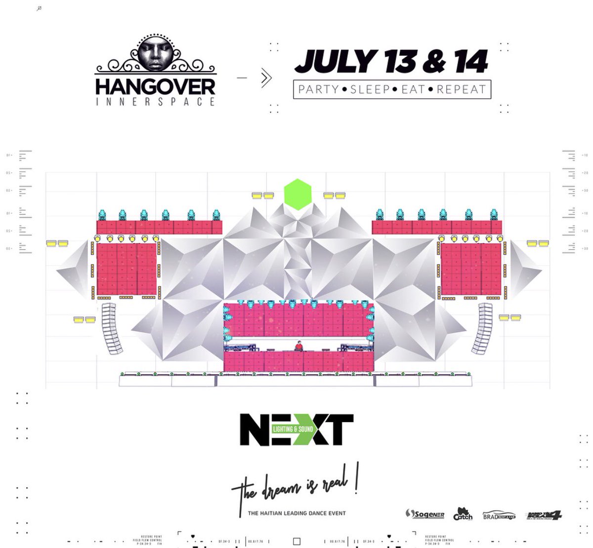 stephaniedouyon's tweet photo. #hangover #stage2018 #newcomcept #mextlighting 🔥🔥🔥🔥 https://t.co/NbbPYfvYfg