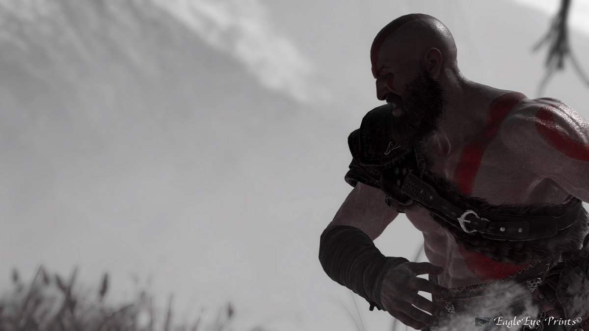 EagleEyePrints's tweet photo. Kratos! @SonySantaMonica @corybarlog @Sony @PlayStation #godofwar #sony #ps4share #psblog #kratos #gaming #norse #god https://t.co/XpBhbZtvSC