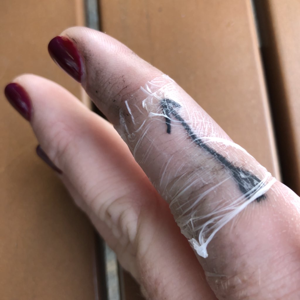 Hey <a href="/wwwbigbaldhead/">norman reedus</a> thanks for the arrow! Just got it tattooed! #WSCNashville #NormanReedus #tattoomusic