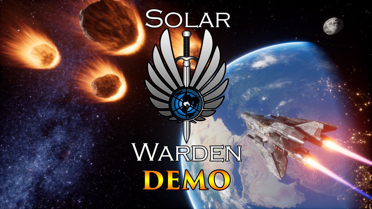 SolarWardenGame's tweet photo. Solar Warden #FREE Demo is now available on @IndieDB 
https://t.co/RKnA2QZv39

#UE4 #UnrealEngine #indiegame #indiegames #Games #IndieDev #UnrealDev #GamersUnite #Gaming #TryMyGame #gamenews #PCGaming #spacegame https://t.co/Jc6YPydAzr