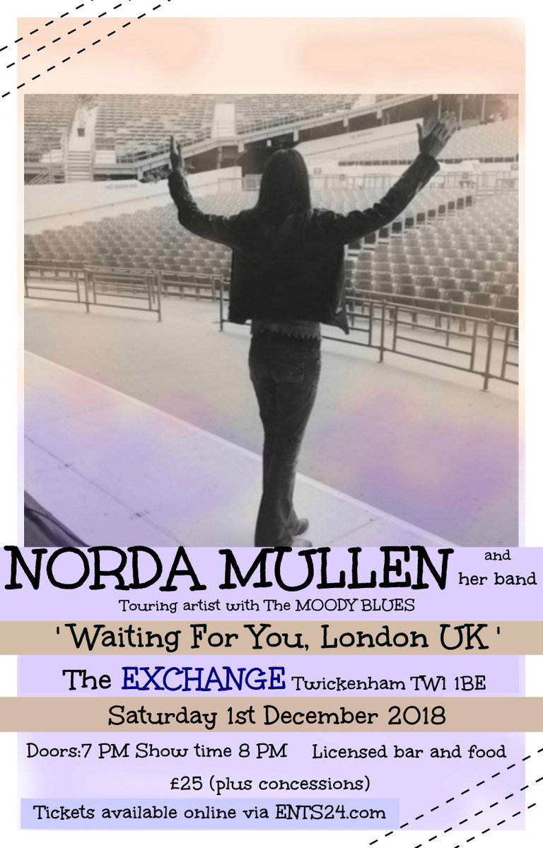 ShelleyRodner's tweet photo. Calling all my #London based pals. If you'll be in or around the area Dec 1st 2018 you do NOT want to miss this fantastic performance by my lovely friend @NordaMullen1 .Tix are available online via @Ents24 . You're welcome! #Flute #Guitar #NoAutoTuneNeeded https://t.co/Ct9flFMdtO https://t.co/YU7zwTuurP