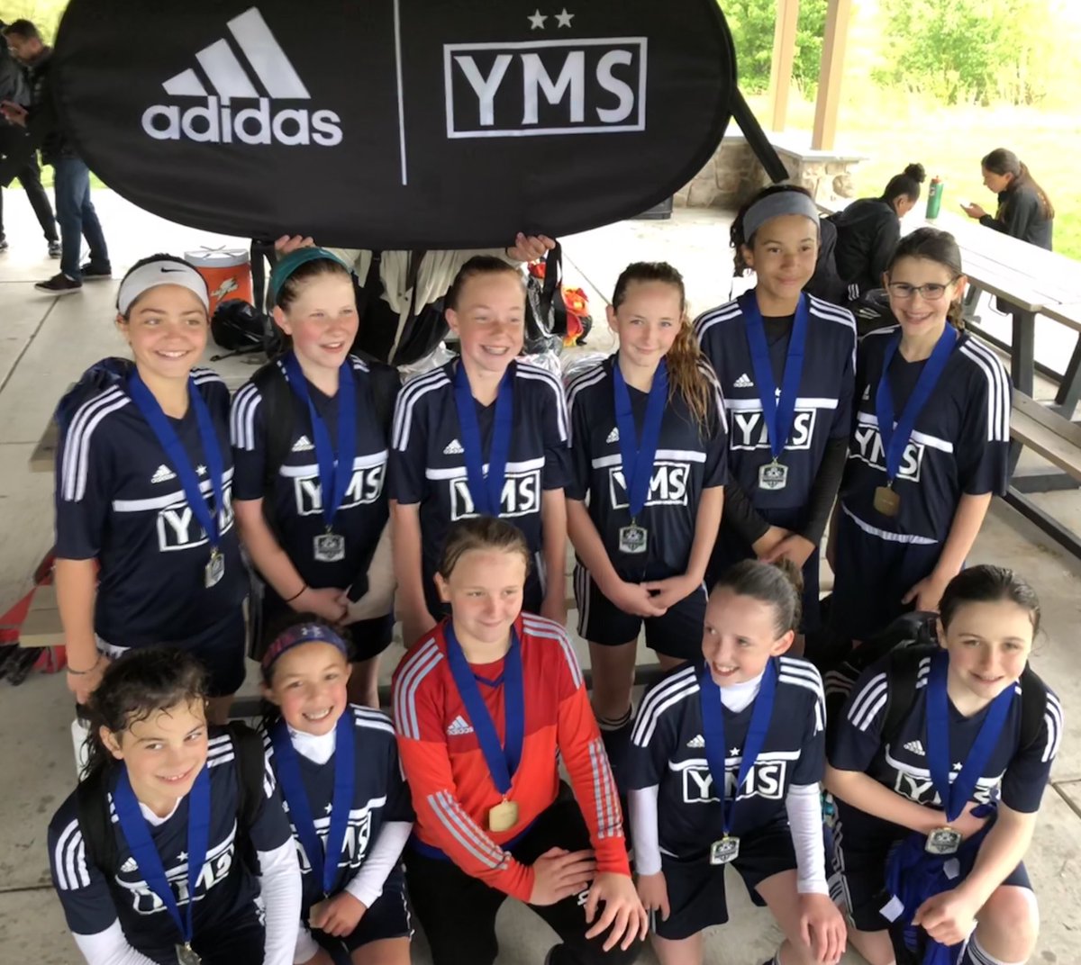 DKLin's tweet photo. Congrats to the YMS U12 Freedom Girls ‘06 - YMS Epic 2018 Tournament champs!! #ymssoccer #ymsepic2018 https://t.co/YJxTNNMLA4