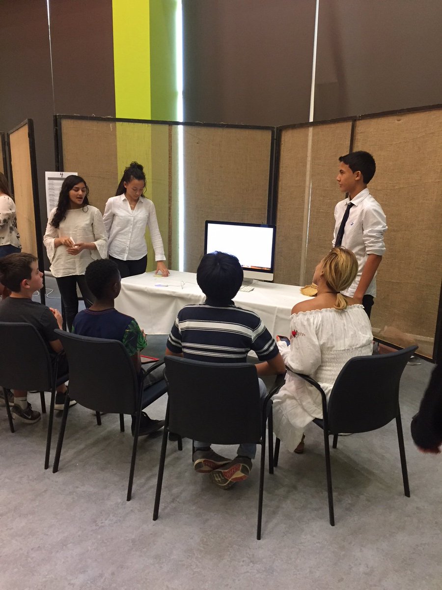 RobDesormeau's tweet photo. 8th graders presenting their Global Awareness Projects today did a fantastic job! Very informed and enthusiastic about spreading their knowledge and global awareness. #ais-rglobalcitizenship, #ais-r, #globalcitizenship https://t.co/5LbIQRiAKh