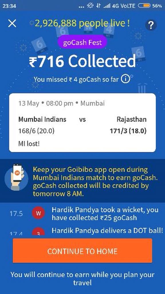 SRKkaBATMAN's tweet photo. @goibibo @mipaltan Here is my entry

Collected ₹716 go cash 💙 
#FreeMatchTickets #WingoCashWithMI https://t.co/gb3vKJGaDU